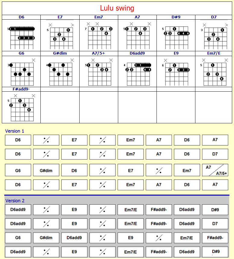Accords Lulu swing