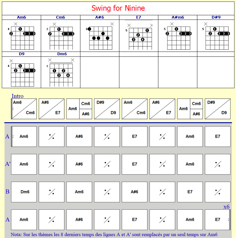 Accords Swing for Ninine